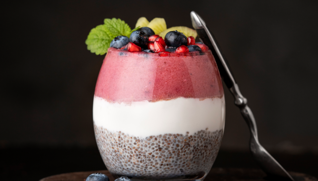 owocowy pudding z chia