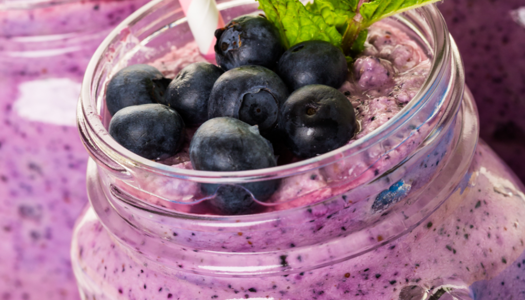 smoothie jagodowe