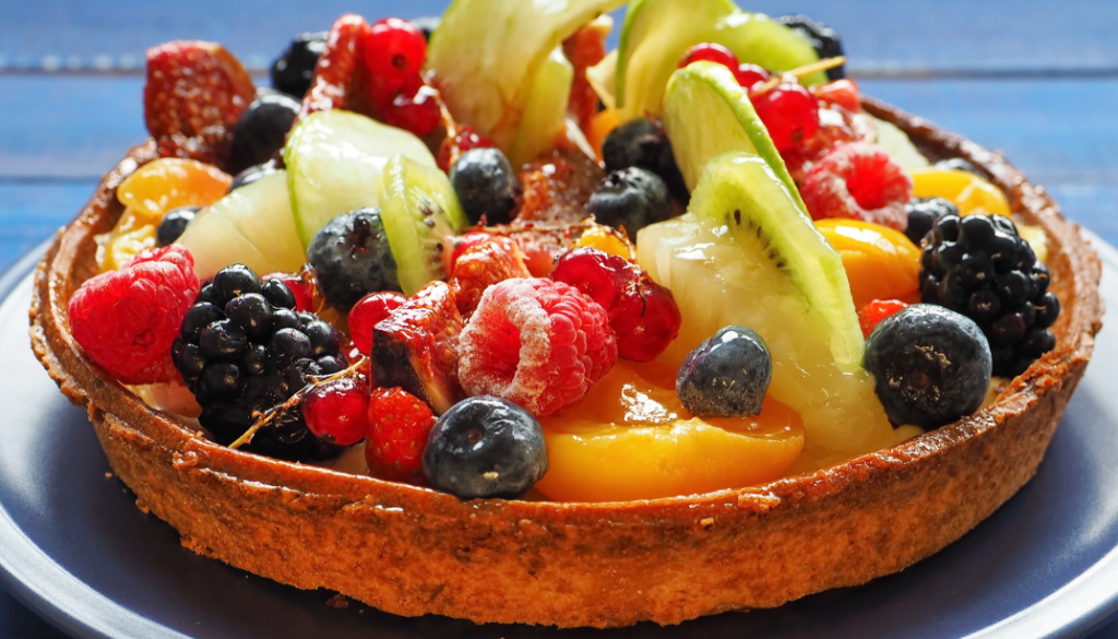 tarta z owocami