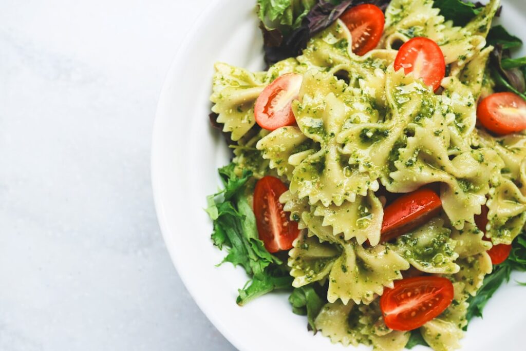 makaron z pesto