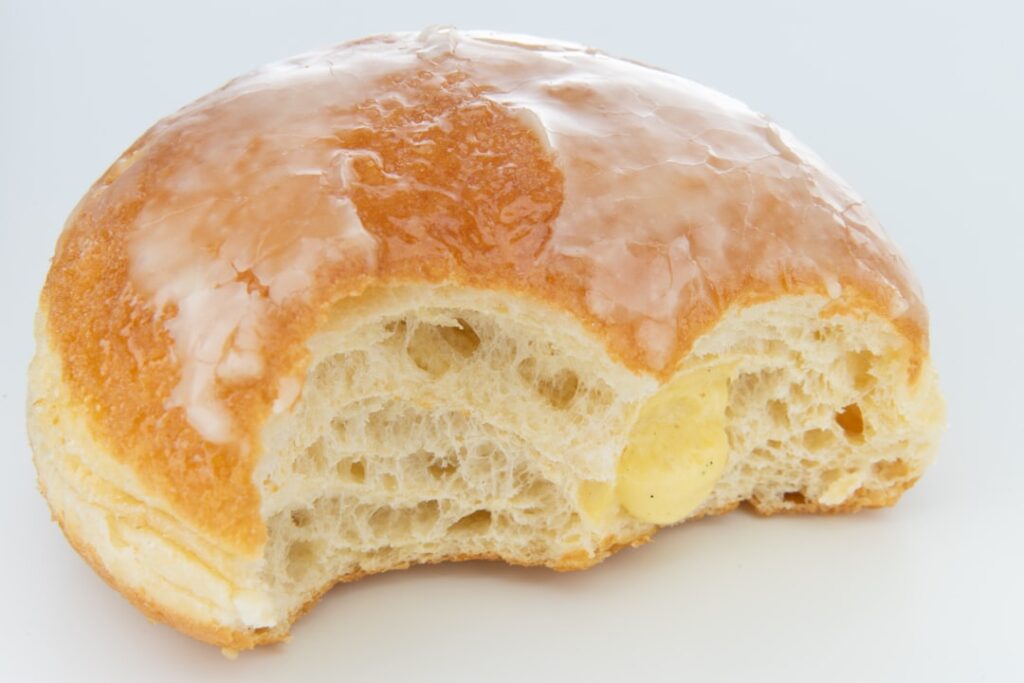 pączki z budyniem