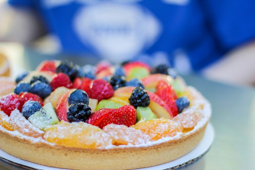 tarta z owocami