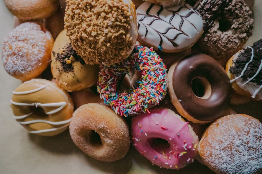 wegańskie pączki owsiane