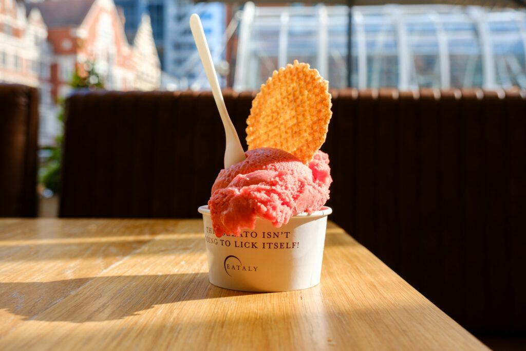 sorbet malinowy